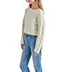 Steve Madden Kessie Sweater White