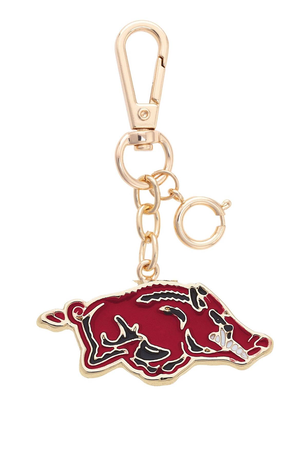 Arkansas Razorbacks Enamel Logo Bag Charm
