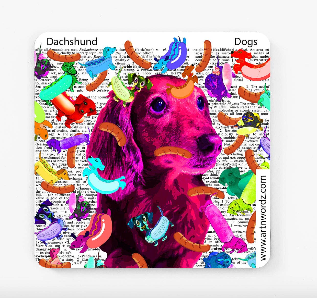 Dachsund COASTERS