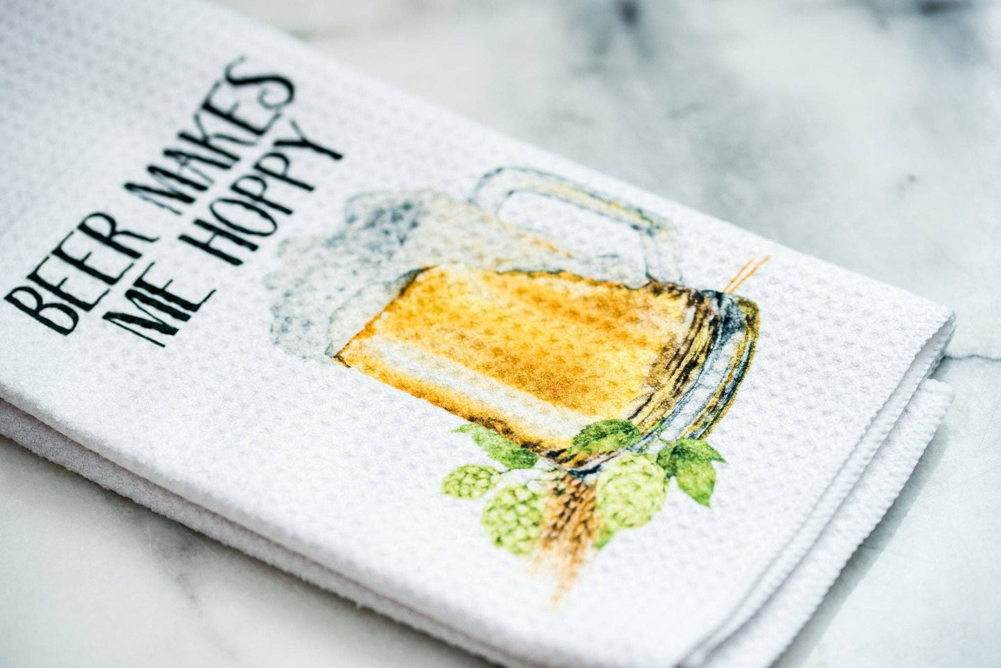 Beer Funny Kitchen Towels: Relief Pitcher