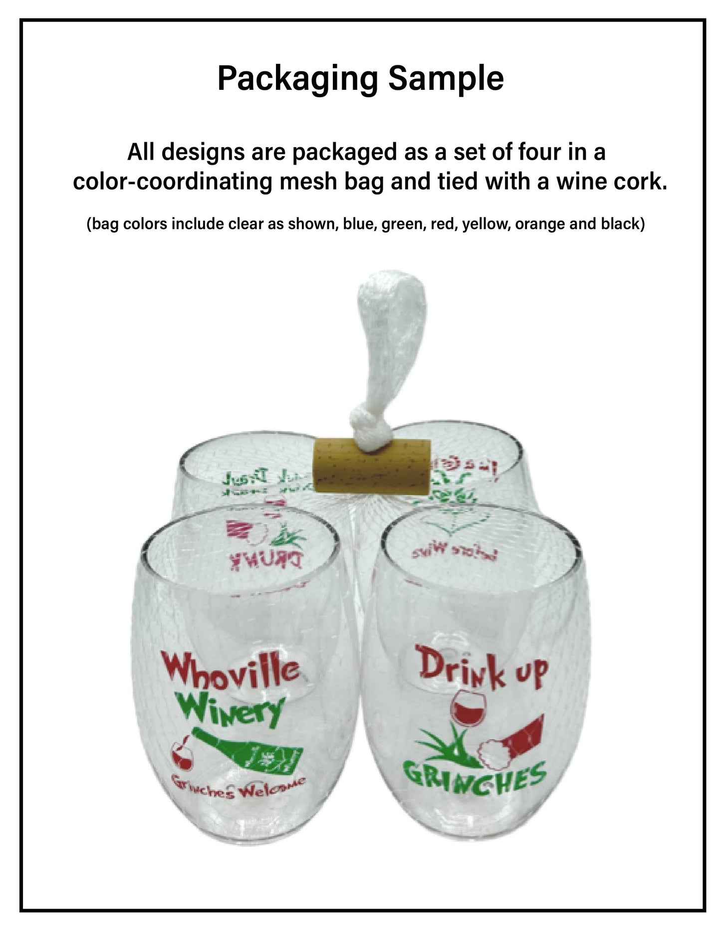 LIFE IS BETTER AT THE LAKE Wine Glasses 4PK