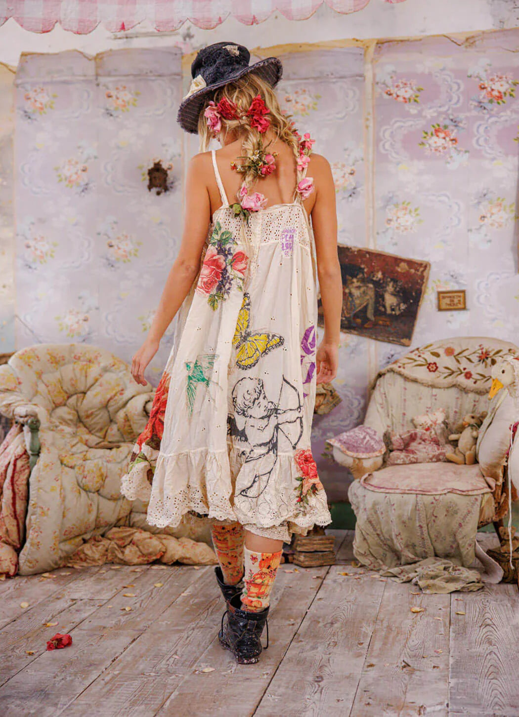 Magnolia Pearl Eyelet Avril Tank Dress 1218