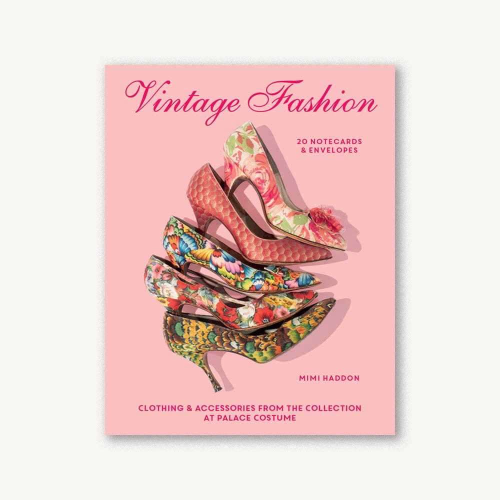 Vintage Fashion: 20 Notecards & Envelopes