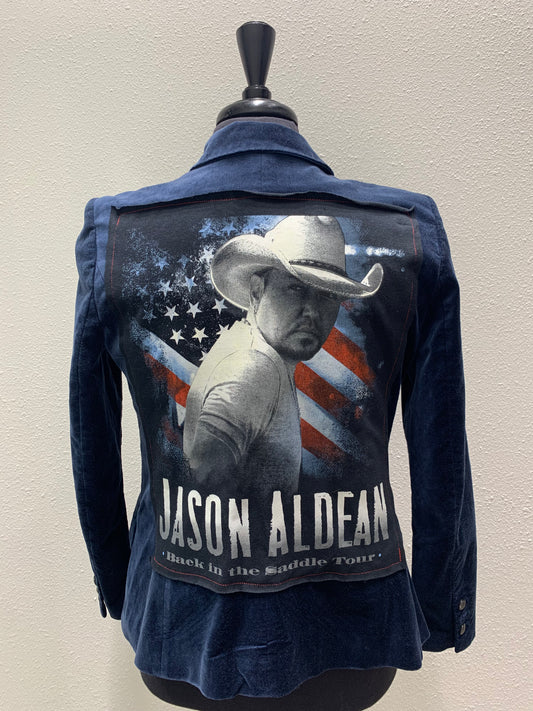 Vintage Repurposed Jason Aldean Jacket