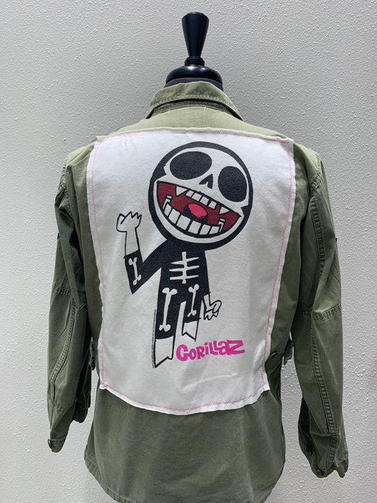 Vintage Repurposed Gorillaz Jacket