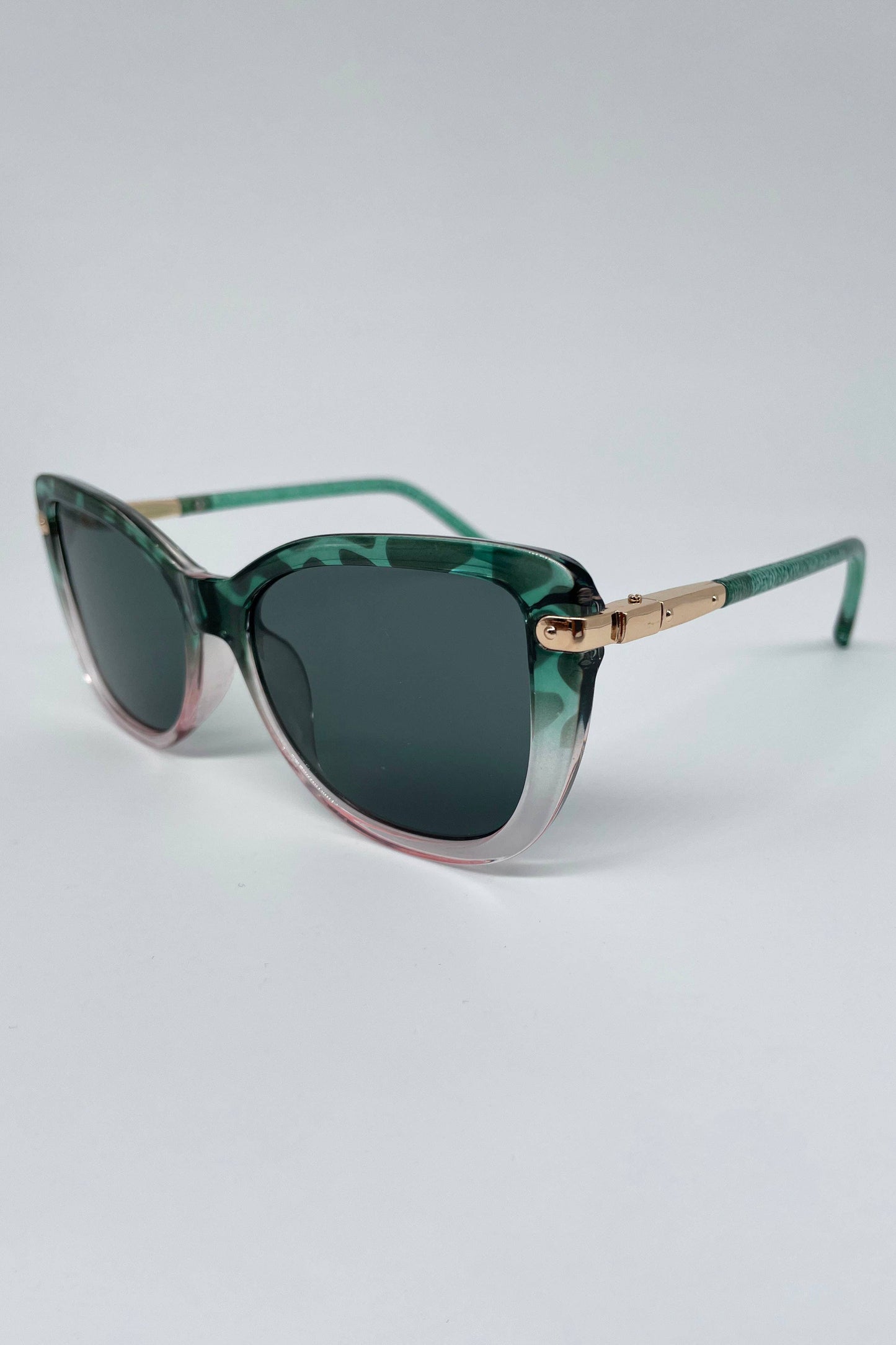 Cat Eye GREEN LEOPARD