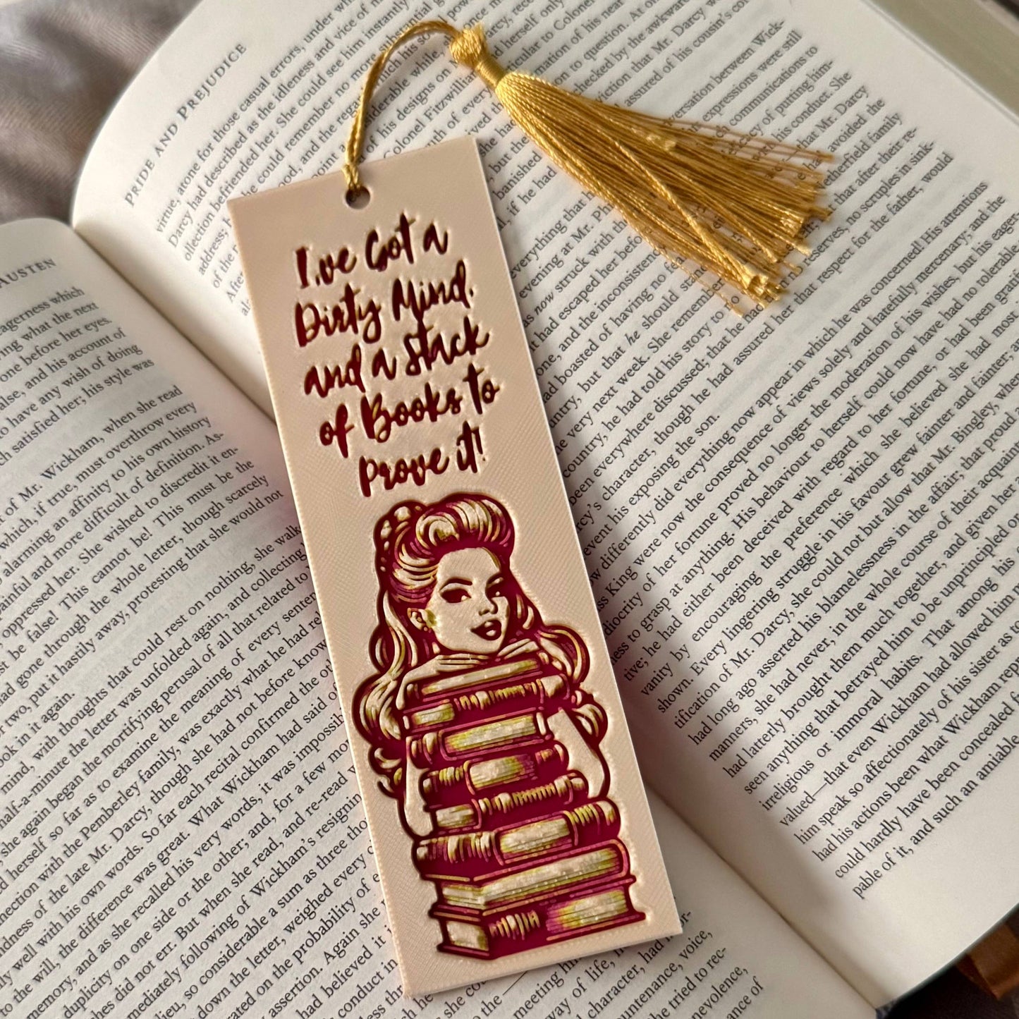 I've Got a Dirty Mind and a Stack of Books