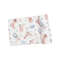 Angel Dear Cowboy Boots Pink-Swaddle Blanket
