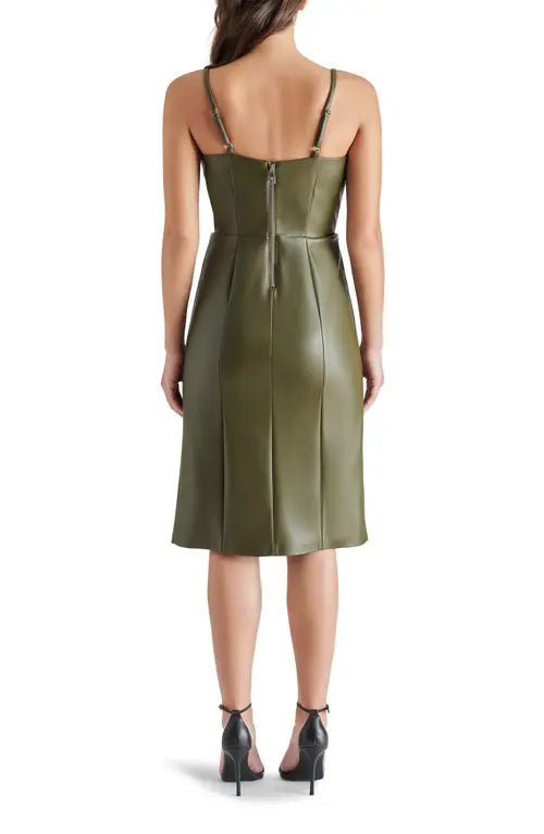 Steve Madden Giselle Sage Olive Dress