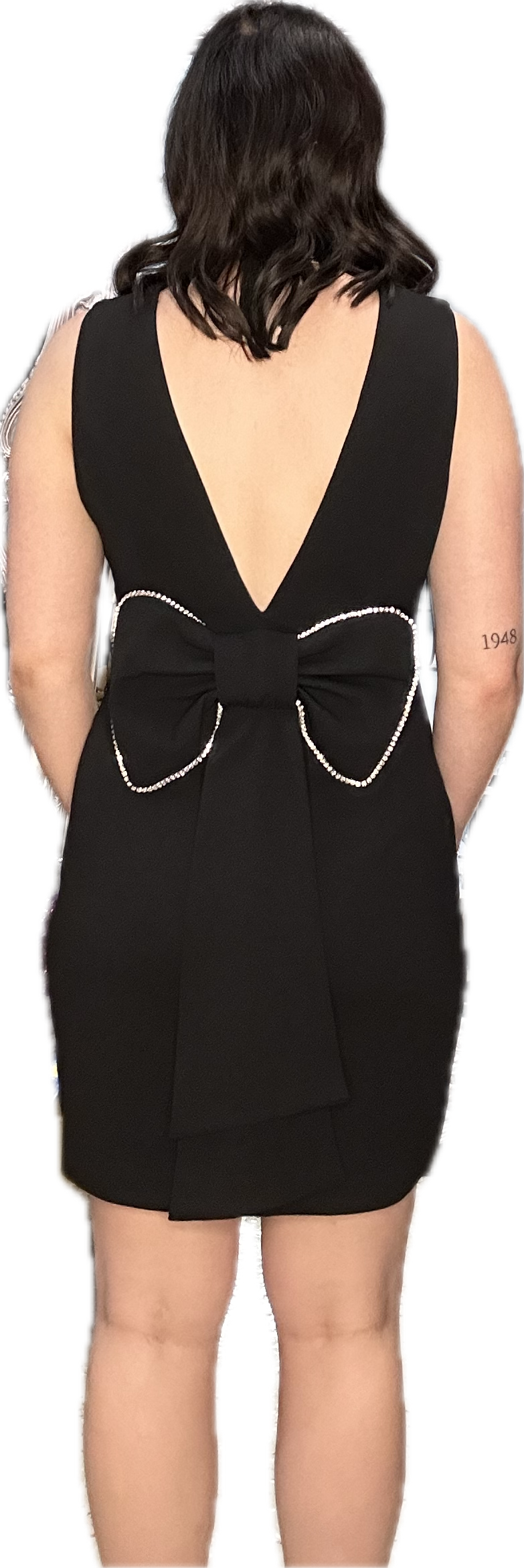 Little Black Bow Dress