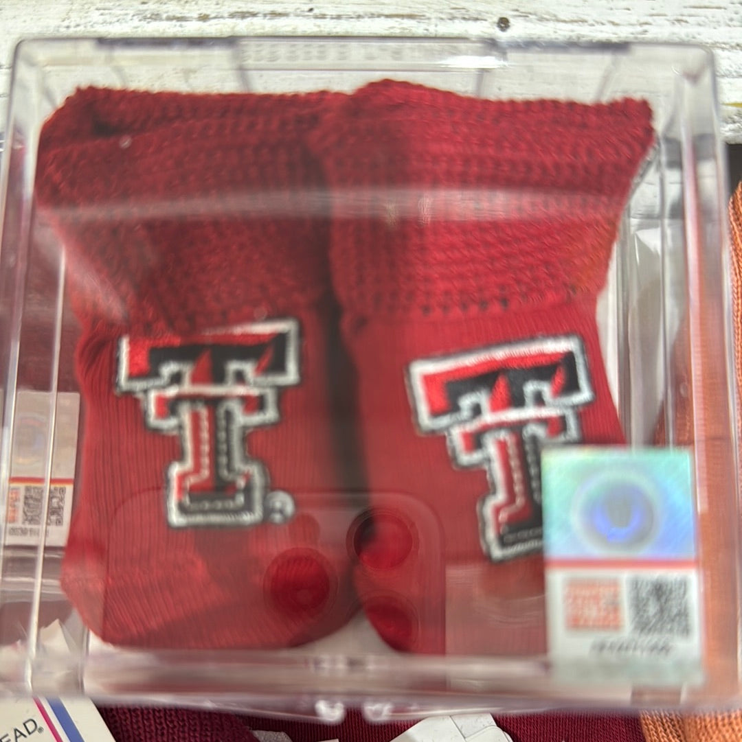 College Baby Bootie Texas Tech University