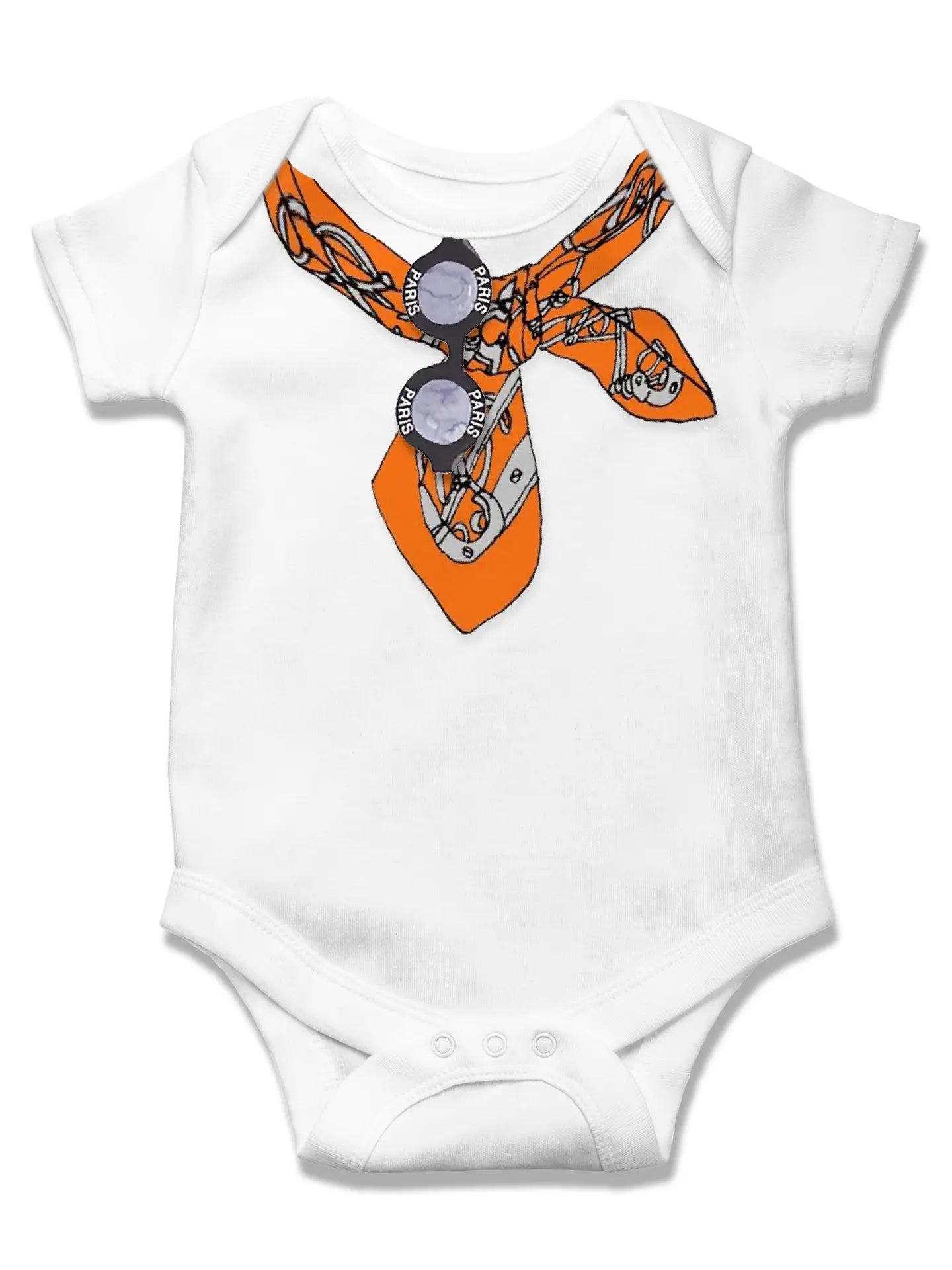 Baby Onesie - Scarf- 6-9 Months