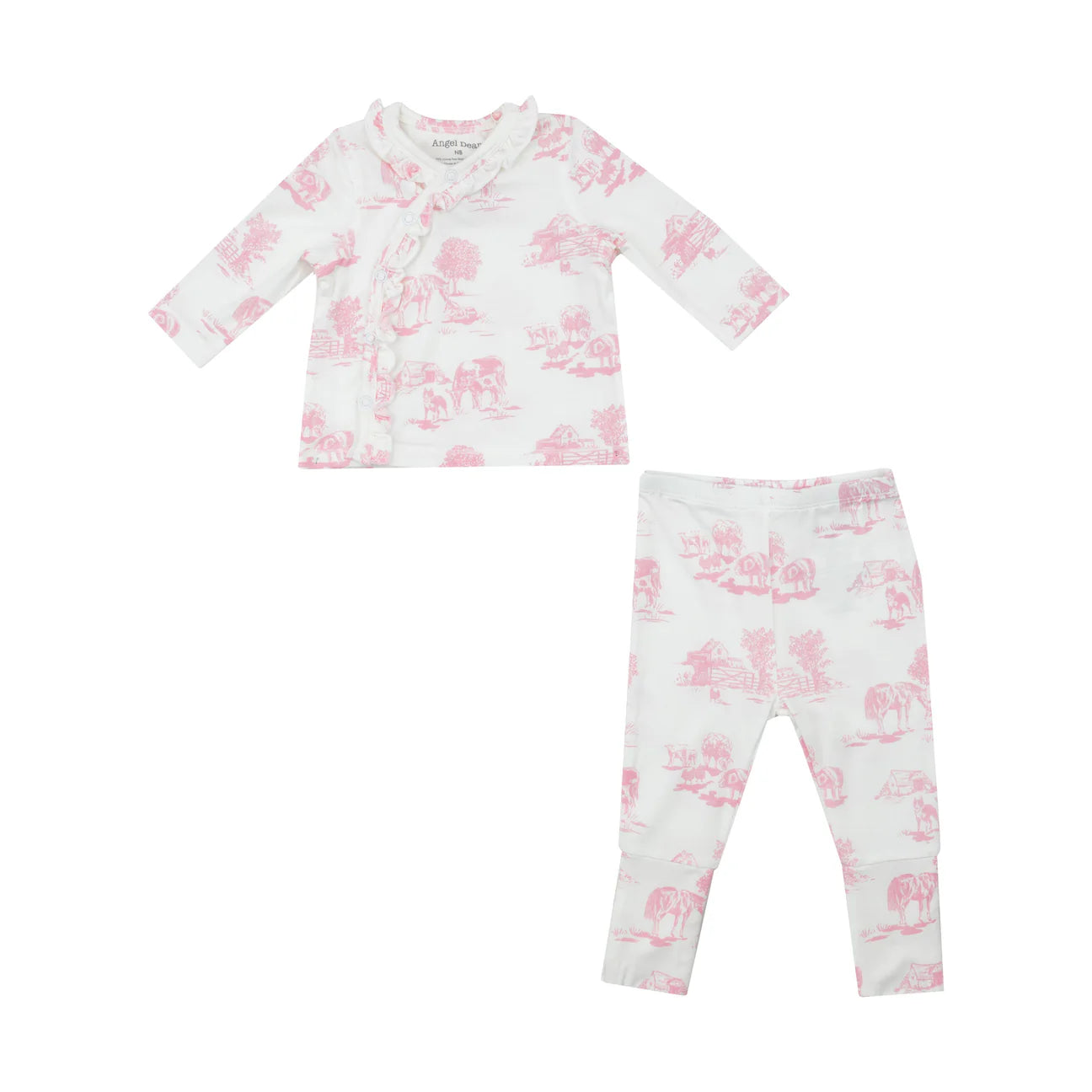 Angel Dear Farm Toile PINK TMH Set