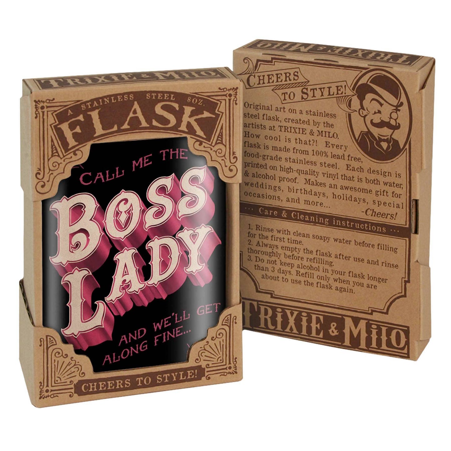 Flask - Boss Lady