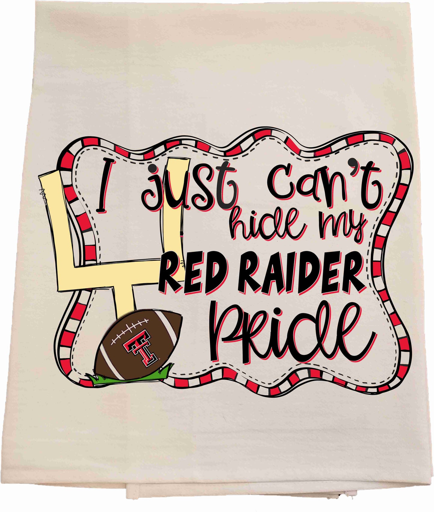 Texas Tech Goal Pride Tea Towel