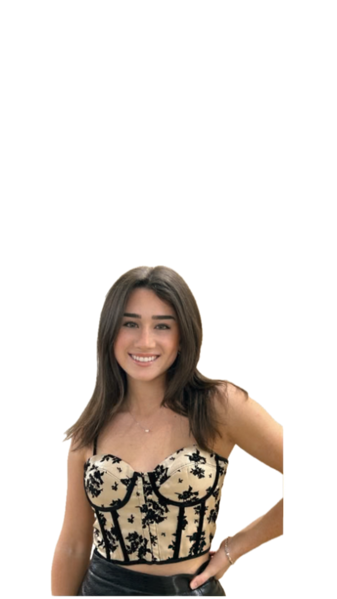 Champagne Colored Bustier