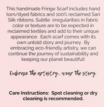 Fringe Scarf Cheetah Re-imagined