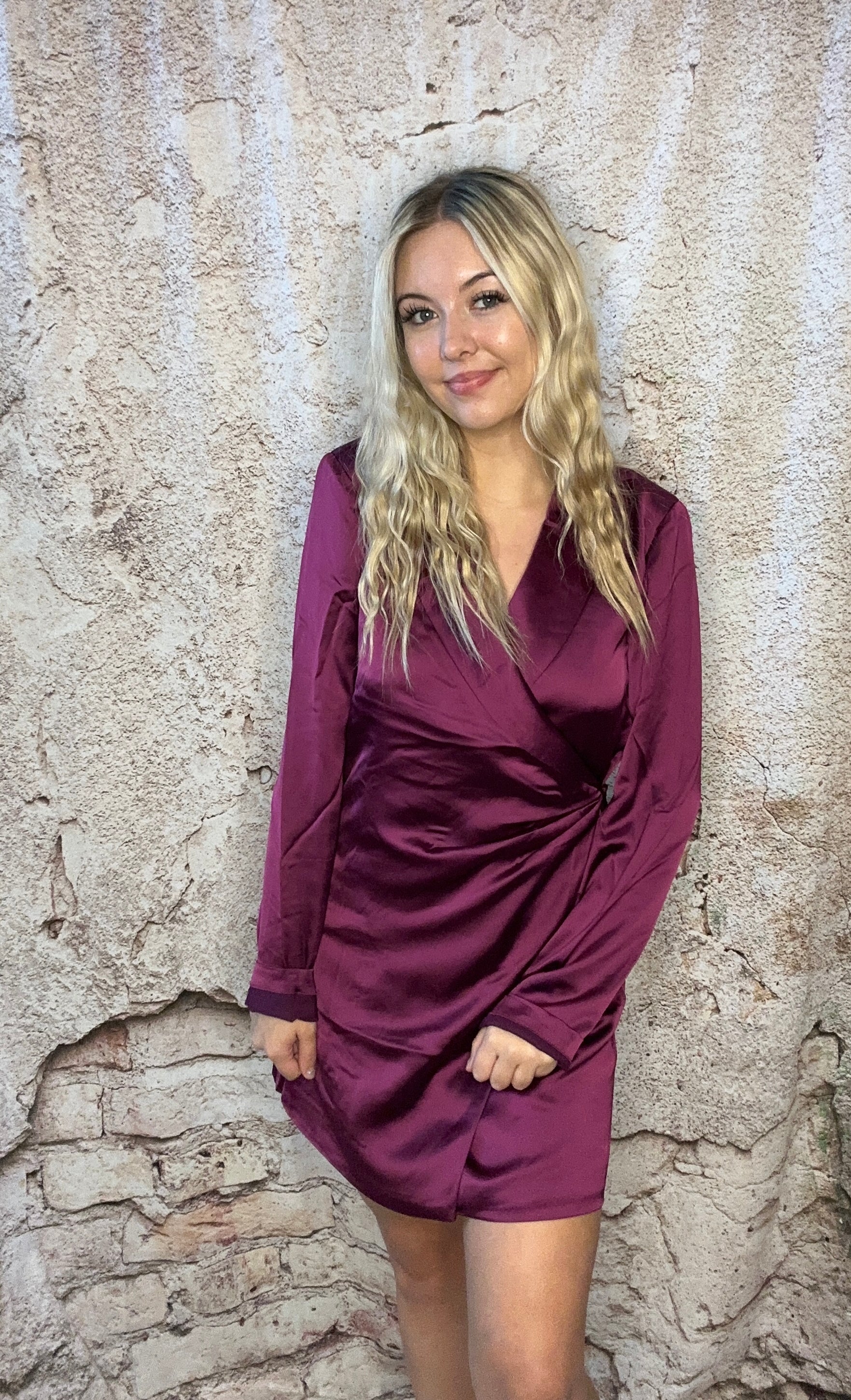 steve madden purple dress ADELE Purple One Shoulder Midi Dress