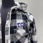 Vintage Repurposed TCU Jacket