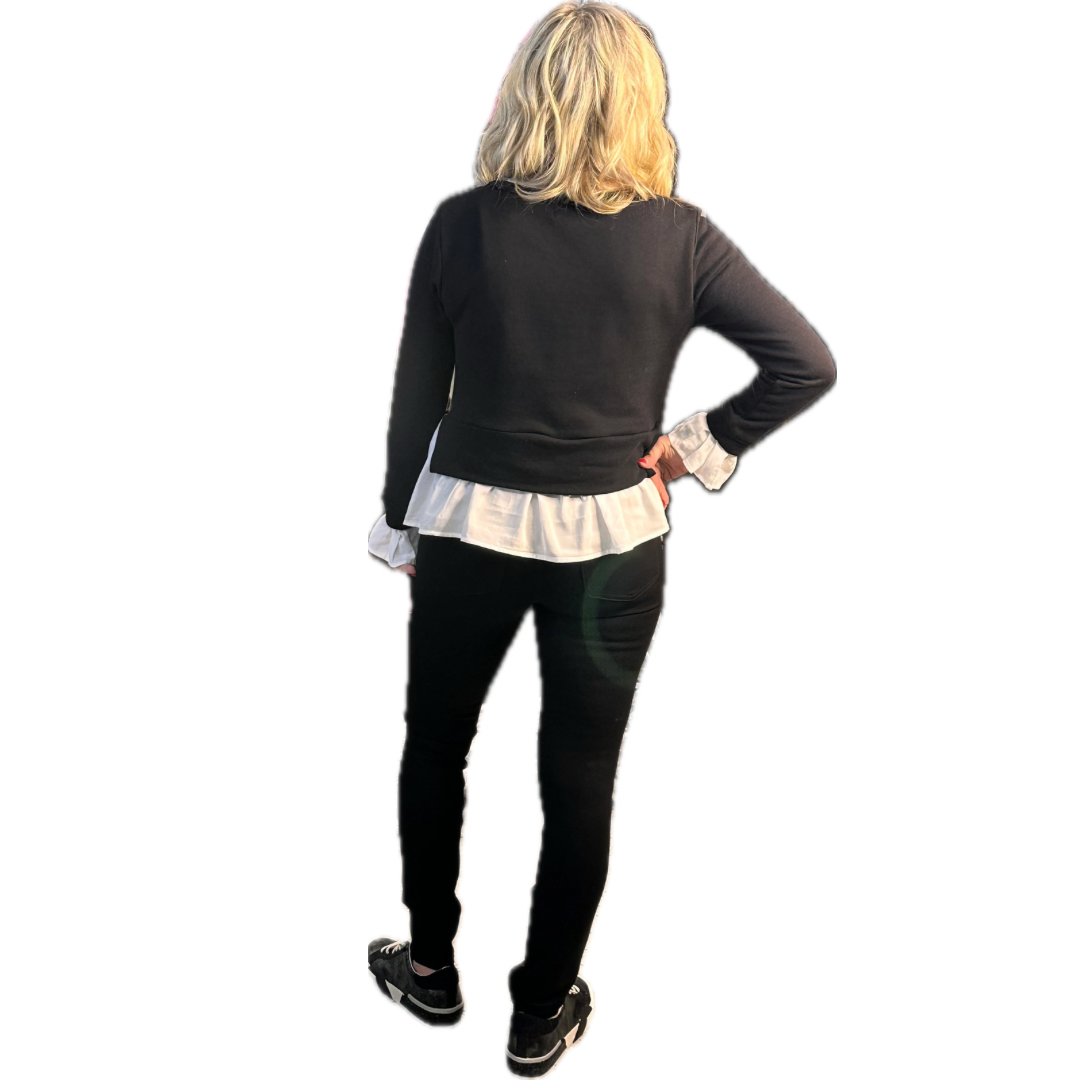 Peplum Sweatshirt