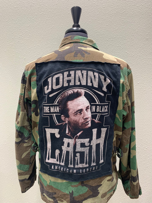 Vintage Repurposed Johnny Cash Jacket