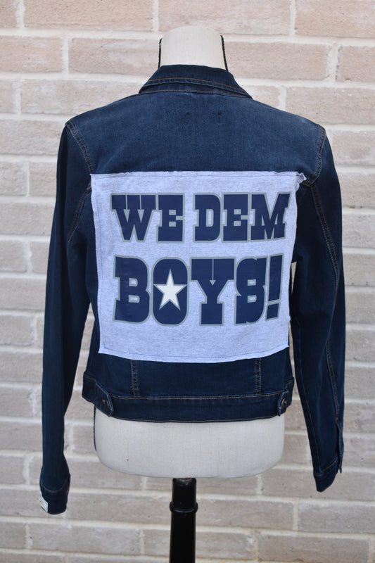 We Dem Boys Repurposed Jean Jacket