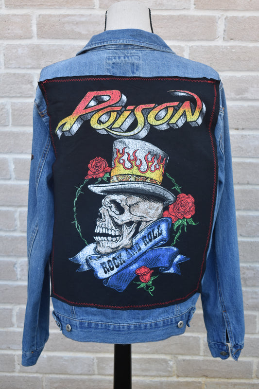 Poison Repurposed Jean Jacket