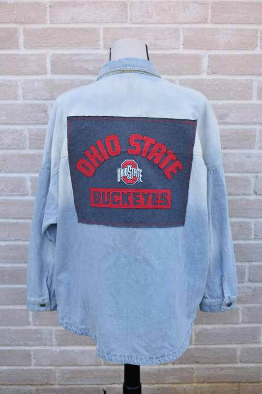 Ohio State Buckeyes Vintage Repurposed Shirt