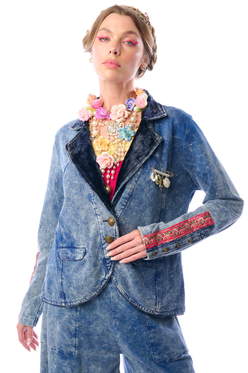 Aratta Colonel Jacket Blue Wash