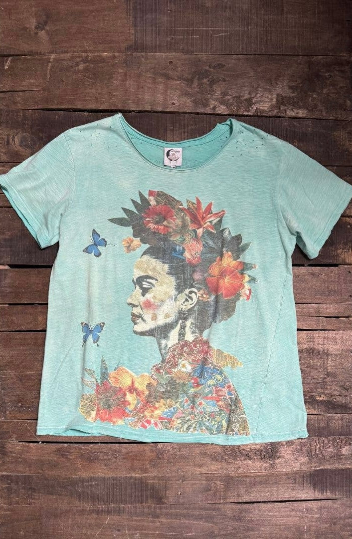Jaded Gypsy Moon Dance Tee – Floral Dreams