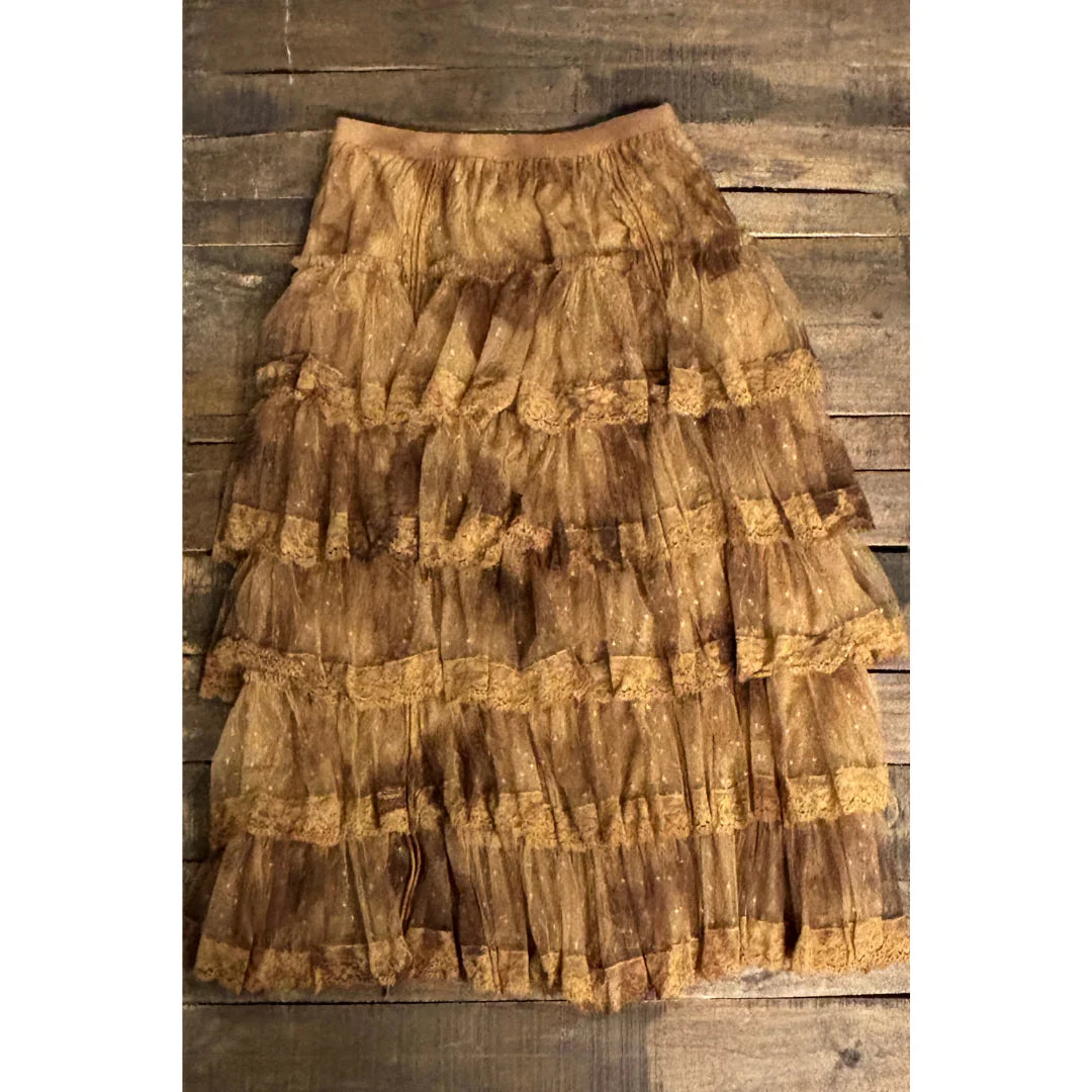 True Romance Skirt Chocolate