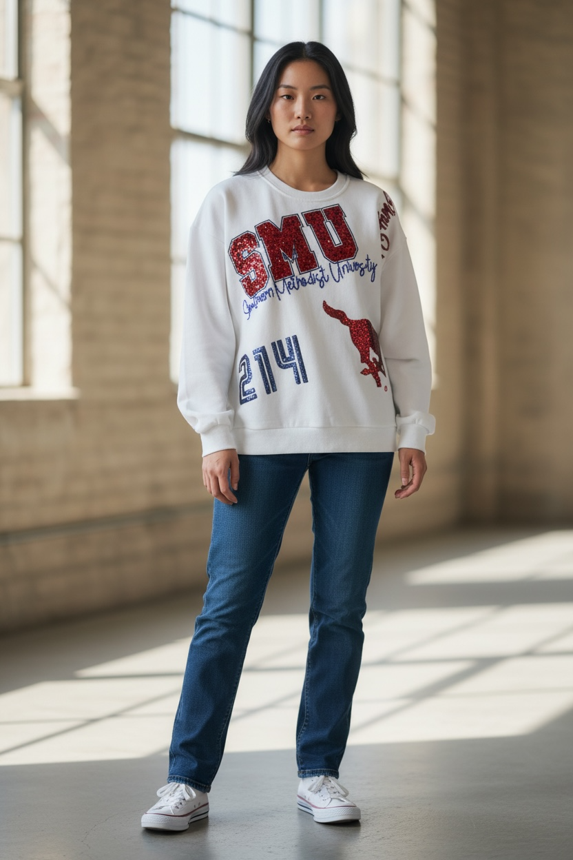 Queen of Sparkles SMU Sweatshirt