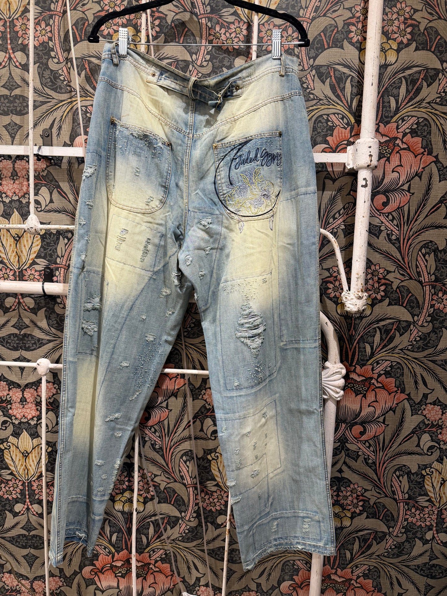Jaded Gypsy Peace and Love Jeans - Faith