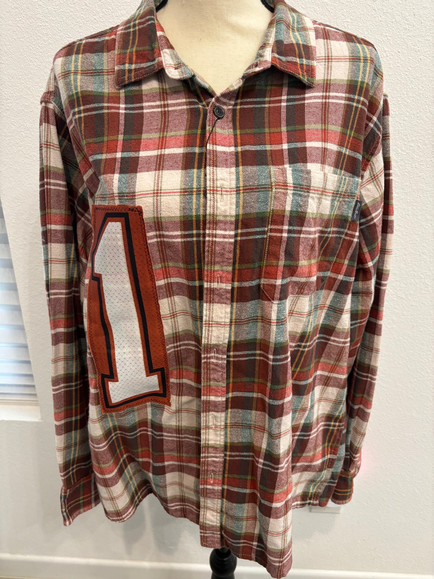 Disorderly Conduct Longhorn Plaid Shirt
