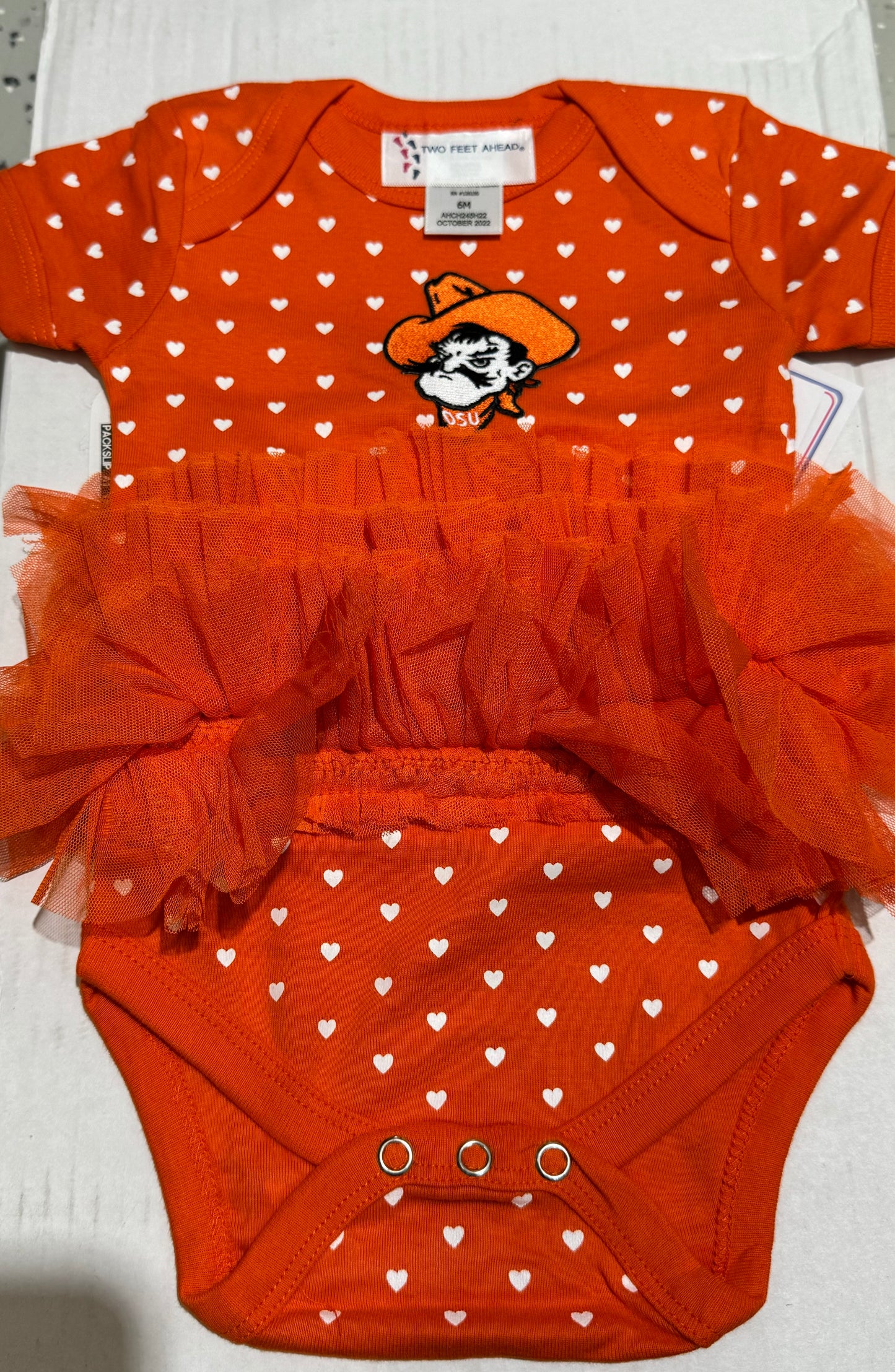 Oklahoma State TUTU Onesie