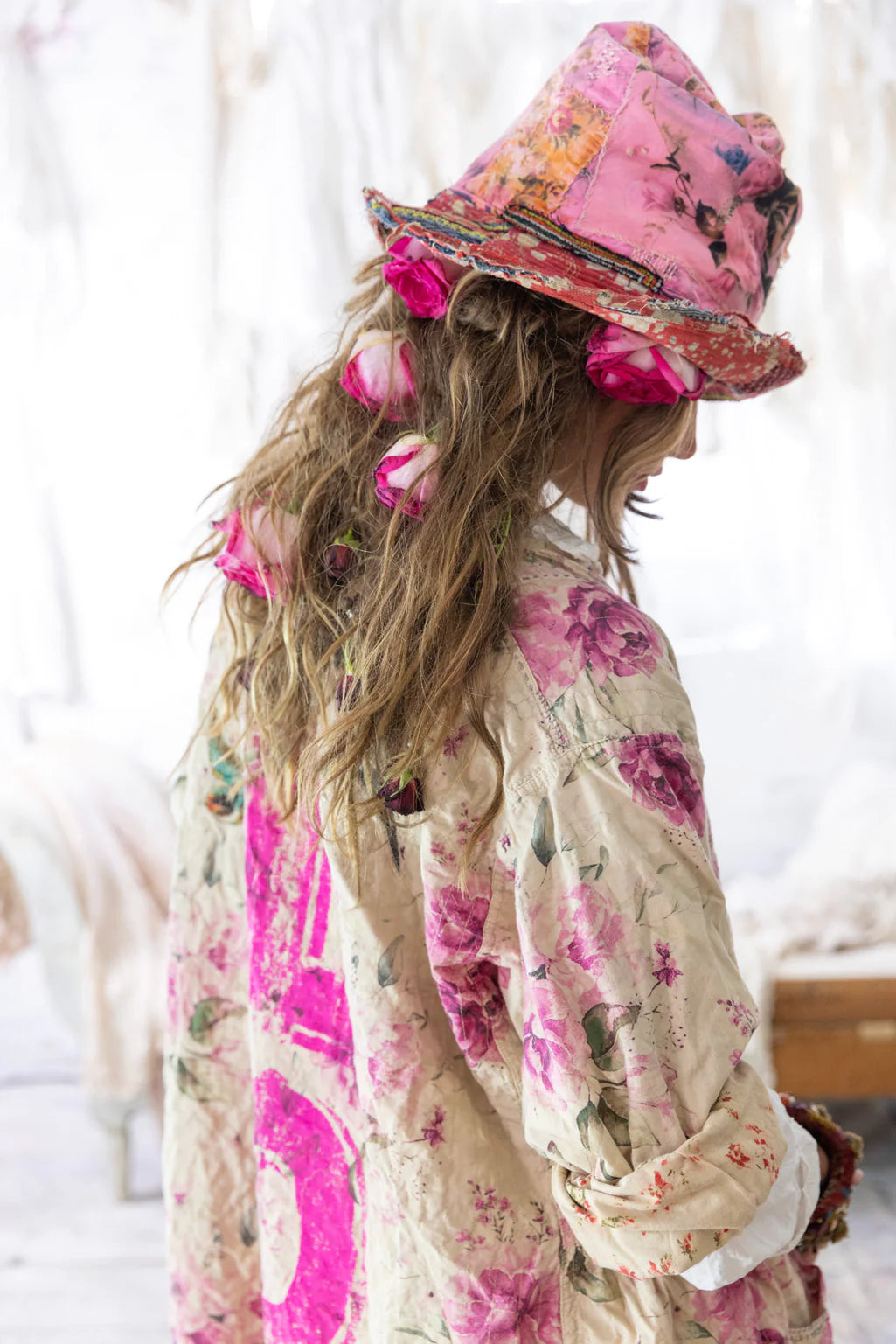 Magnolia Pearl JACKET 901-PHLOX-OS  Floral Ettiene Kimono