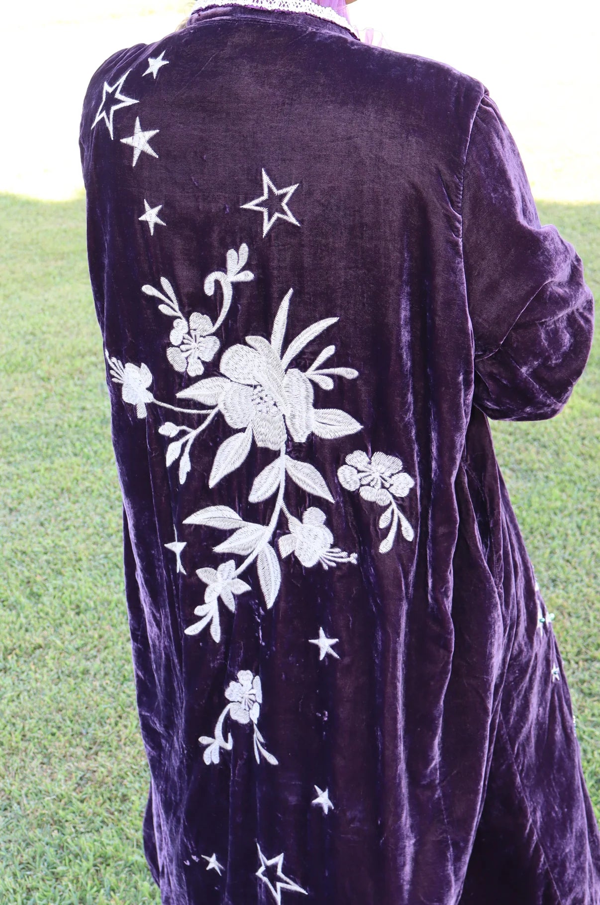 Moonlight Walk Velvet Duster