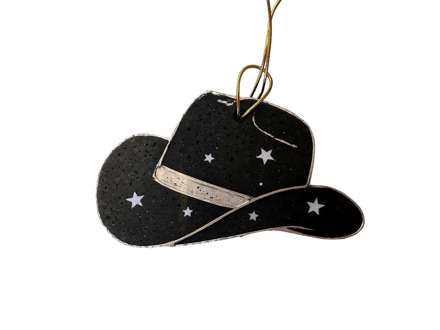 Air Freshener Black Cowboy Hat