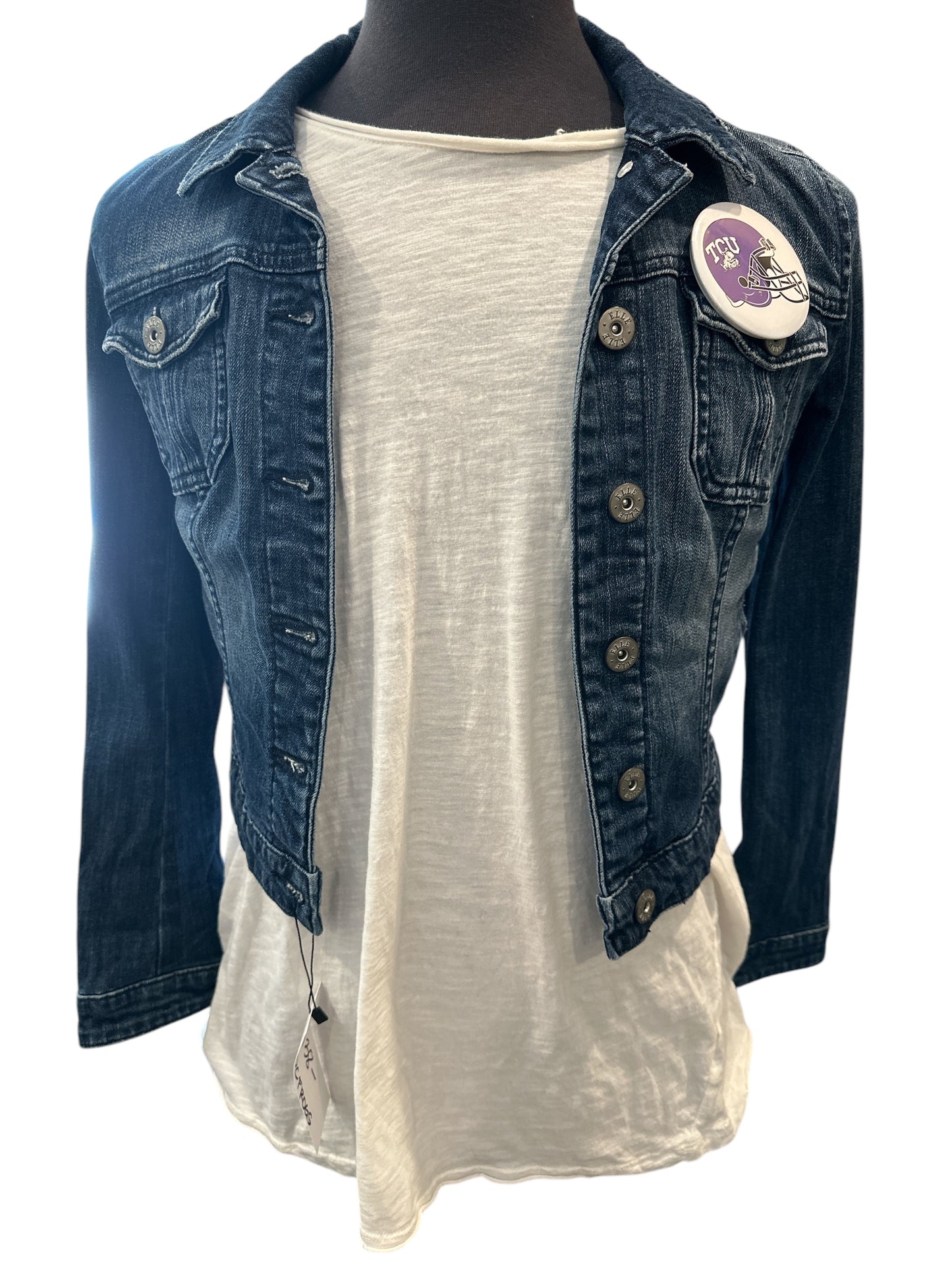 Disorderly Conduct TCU Football Jean Jacket