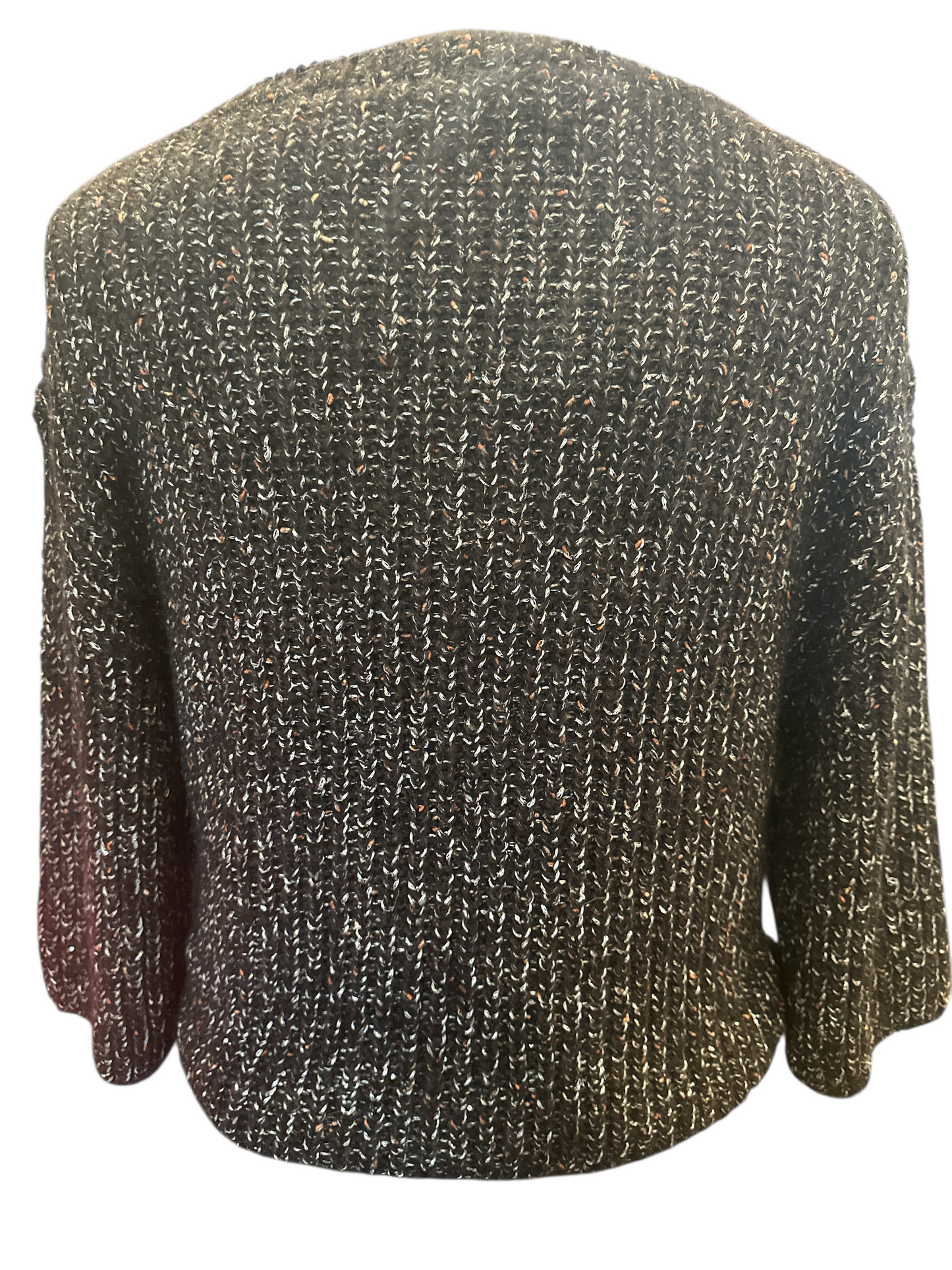 Margittes Black and Brown Sweater