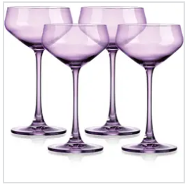 Set of 4-Tall Coupes in multiple colors