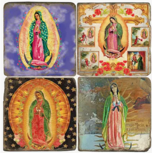 Virgin of Guadalupe Coaster Sets