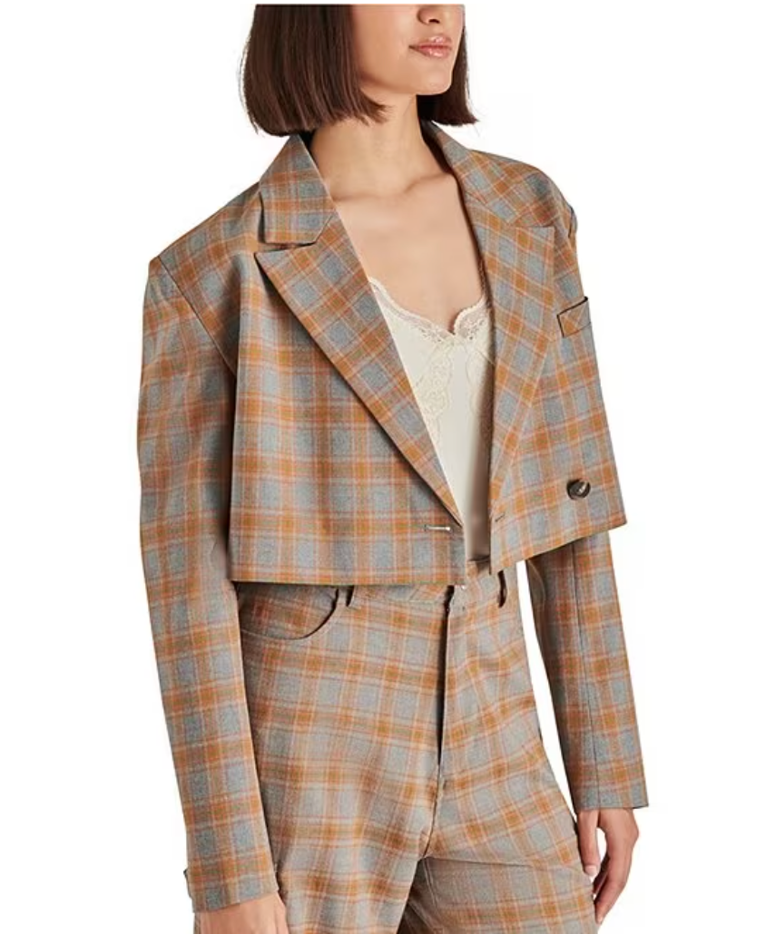 Steve Madden Rupi Cropped Blazer