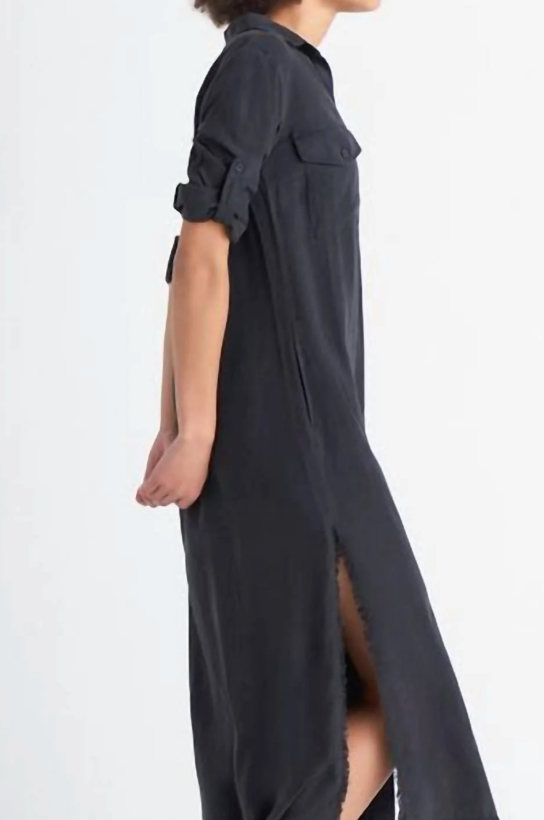 A-Line Tencel Maxi Dress