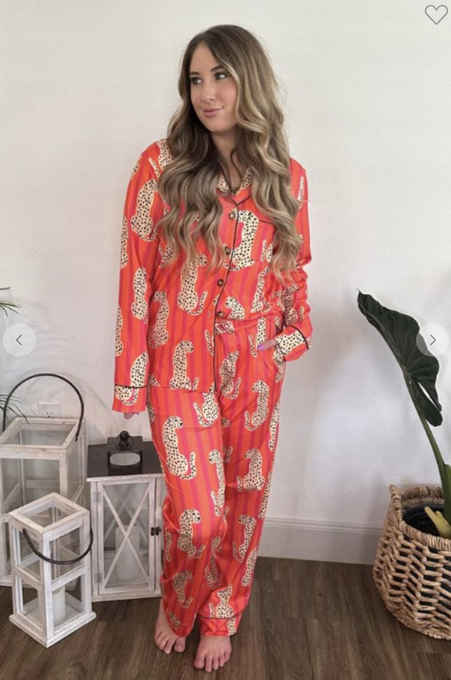 Cheetah Pj's with Long Pants