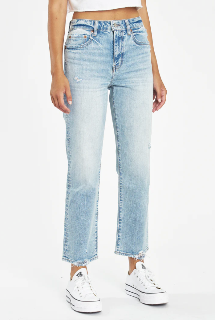 Daze Straight Up High Rise Straight High Key