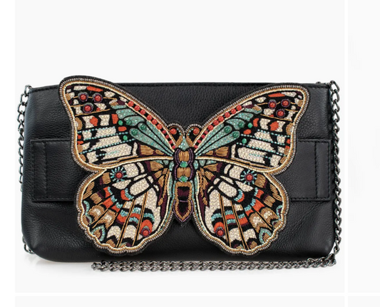 Mary Frances Butterfly Effect Crossbody Handbag