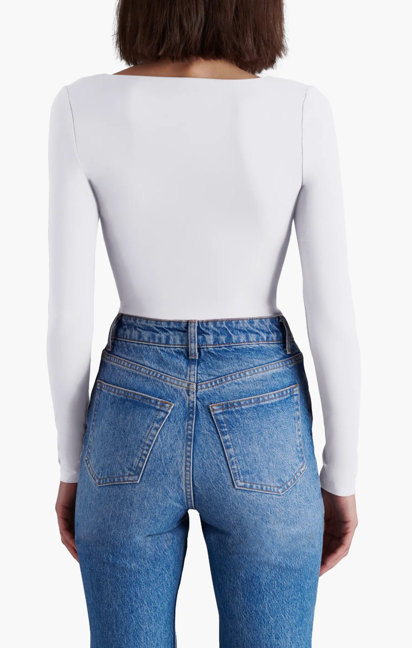 Steve Madden Yura Scoop Neck white