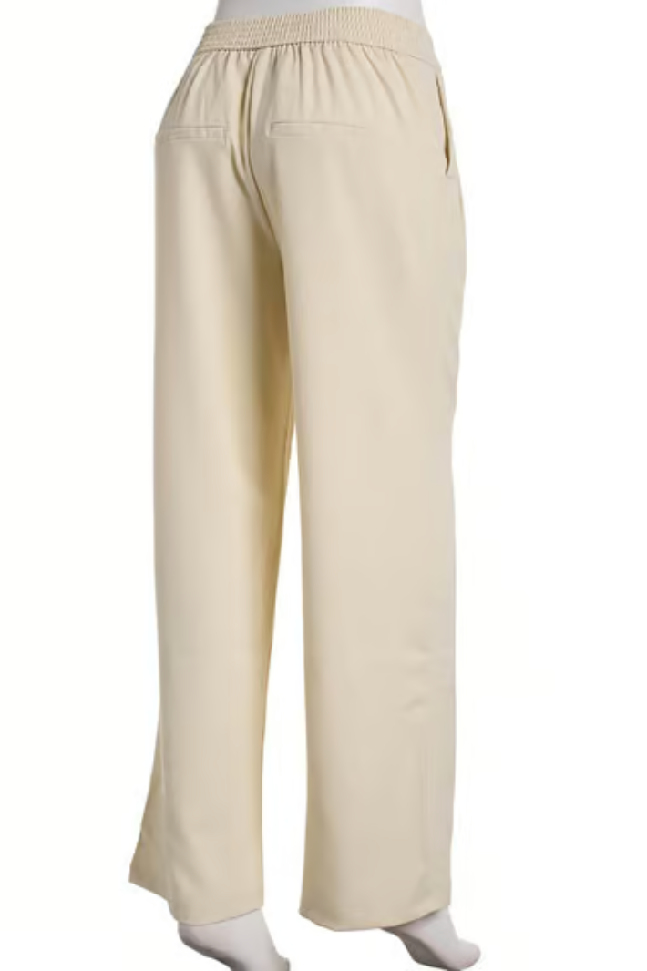 Wide Leg Knit Trouser Hemp