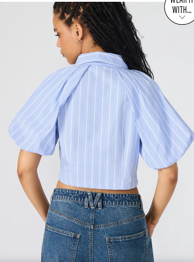 Steve Madden Reece Top Soft Blue